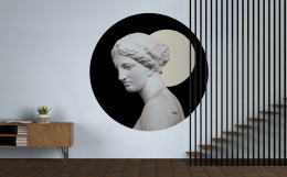 Dekoracja ścienna - mural DOTS Venus z księżycem