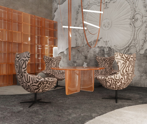 LINE Beige armchair LINE Beige armchair