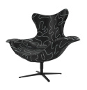 Fotel obrotowy Abstract Black