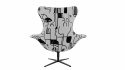 Swivel armchair U25 People