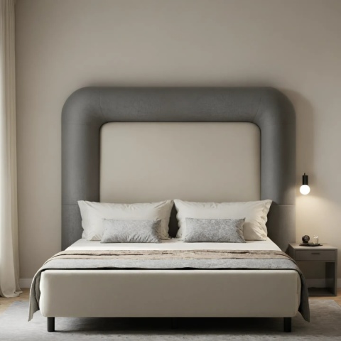 Łóżko tapicerowane LUMA