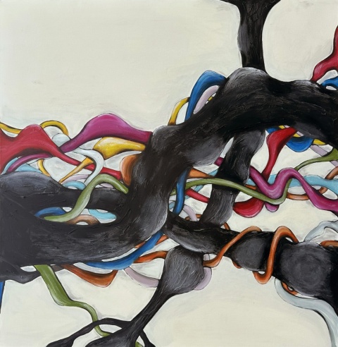 " TREE OF LIFE" Obraz na płótnie akryl