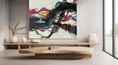 " TREE OF LIFE" Obraz na płótnie akryl