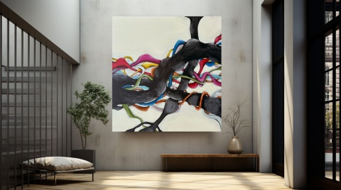 " TREE OF LIFE" Obraz na płótnie akryl