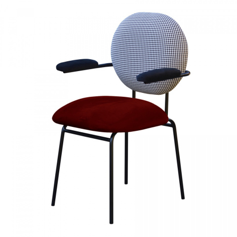 Fotel tapicerowany Anatol 2 proj. Katarzyna Jasyk