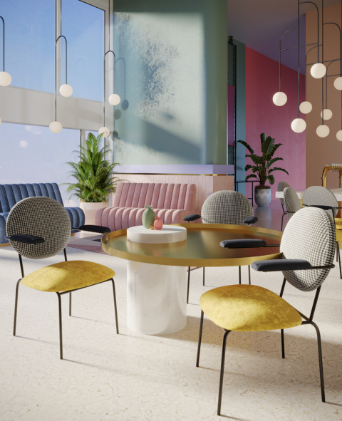 Fotel tapicerowany Anatol 2 proj. Katarzyna Jasyk