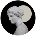 Dekoracja ścienna - mural DOTS Venus z księżycem