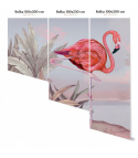 Crimson Flamingo Pink Tapete von Wallcolors roll 100x200