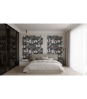 Dancing Zebras wallpaper by Wallcolors roll 100x200