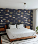 Wallpaper Under the Sea by Wallcolors roll 100x200