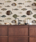 Wallpaper Under the Sea by Wallcolors roll 100x200