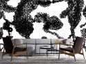 "WALLPAPER BLACK & WHITE NO.7" Wallpaper by Katarzyna Jasyk , roll 100x 200