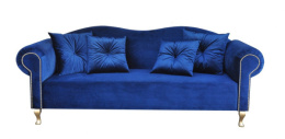 Gondola sofa, blue - exhibition